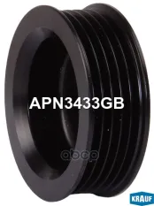 Шкив генератора !K5 D65x28 ACURA RL 3.5L 1996-2004 / TL 3.2L 1997-1998 Krauf арт. APN3433GB