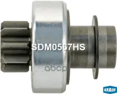 Бендикс стартера !9z CR D25.3 L55 8шл. RENAULT LOGAN 04>, SANDERO 08>, CLIO II (98-05), M Krauf арт. SDM0567HS