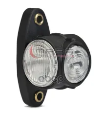 фонарь габаритный !рожок без ноги LED 24V стекла большие белые провод155x168x35 Universal MARS Tech арт. M720207