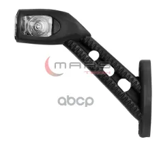 фонарь габаритный !рожок LED 24V прямоуг. белые стекла наклонный провод 185x168x35Universal MARS Tech арт. M720212