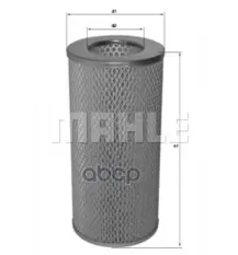 фильтр воздушный! Toyota Hiace 2.4D/TD/2.5D 95> / Hilux 2.5D 01> Mahle/Knecht арт. LX941