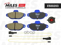 Колодки тормозные FIAT PUNTO/PANDA 94- передние Ceramic Miles арт. E500203