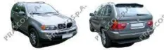 решетка радиатора левая! серая хромированная BMW E53 3.0-4.4i/3.0D 00-06 Prasco арт. BM8202014