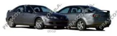 решетка бампера центральная! черный Mazda 6 1.8-2.3i/2.0D 02-07 Prasco арт. MZ0492120