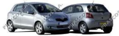 крышка крюка буксировочного передн.! Toyota Yaris 06-09 Prasco арт. TY3251236