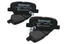 колодки дисковые задние! CHANGAN CS35, Mazda 6, Mitsubishi Outlander 2.0/2.4i 12> Stellox арт. 000653SX