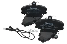 колодки диск.перед.! FAW, Renault Clio 91>/R19 92-96,Peugeot 205/309 1.9GTi <98 Stellox арт. 152032BSX