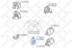 подушка двигателя передняя левая! Honda Hr-V GH1/GH2/GH3/GH4 1998-2005 Stellox арт. 2517280SX