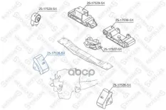 опора двигателя передняя! Mitsubishi L200 05> Stellox арт. 2517526SX
