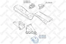 подушка двигателя передняя! Suzuki Grand Vitara/Escudo SQ416/SQ420/SQ625 1998-2006 Stellox арт. 2517840SX