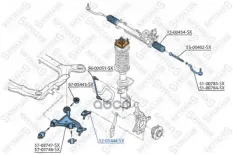 опора шаровая! Volvo XC90 all 02> Stellox арт. 5205444SX