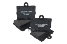 колодки тор. диск. зад. с антиск. пл.! (P50024) MB W202 1.8-2.5 93-01 ZENTPARTS арт. Z07846
