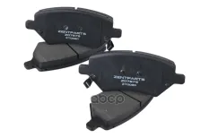 колодки тор. диск. перед. с антиск. пл.! Chery Tiggo 7 ZENTPARTS арт. Z07879