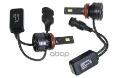 к-кт ламп! LED H8 12V/24V, 55W, PGJ19-1  (коробка 2шт.) ZENTPARTS арт. Z09013