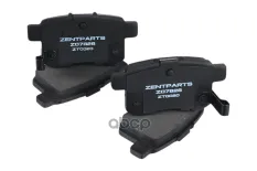 колодки тор. диск. зад. с антиск. пл.! (P28072) Honda Accord 1.5-3.5 08> ZENTPARTS арт. Z07828
