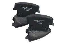 колодки тор. диск. зад. с антиск. пл.! (P23175) Chrysler 300C 2.7/3.5/5.7/6.1 V8 04> ZENTPARTS арт. Z07896