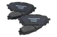 колодки тор. диск. зад. с антиск. пл.! (P78014) Subaru Impreza 2.0i 02>, Akebono ZENTPARTS арт. Z07870
