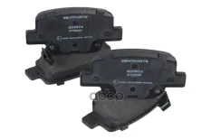 колодки тор. диск. зад. с антиск. пл.! (P83114) Toyota Verso 09> ZENTPARTS арт. Z07873