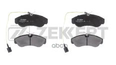 Колодки торм. диск. передн. с датчиком Citroen Jumper (230_) 94-  Fiat Ducato (230_ 244 Z_) 99-  Peu Zekkert арт. bs-1572