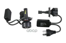 к-кт ламп! LED H4 12V/24V, 55W, Тип цоколя P43t  (коробка 2шт.) ZENTPARTS арт. Z09011