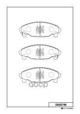 449187724 Колодки MK KASHIYAMA арт. D0027M
