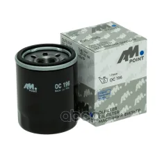 фильтp мacляный Mazda 626 2.5 24V 92>, Mitsubishi Galant 1.6-2.0 88> AM POINT арт. OC196