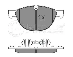 Комплект тормозных колодок, дисковый тормоз BMW X5 (E70) (02 06-07 13) , X5 (F15) (08 13-07 18) , X6 Meyle арт. 0252417219PD