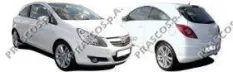 спойлер бампера! переднего правый! Opel Corsa D 06-11 Prasco арт. OP0341803
