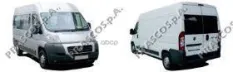 стекло зеркала лев. выпукл.! Fiat Ducato 06-14 Prasco арт. FT9307504