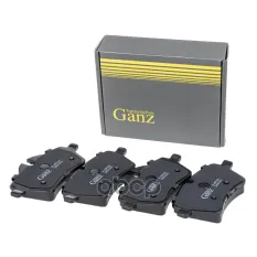 Колодки тормозные передние для MINI R50/R52/R53/R55/R57/R58/R59/R60/R61 GANZ GIJ09334 GANZ арт. GIJ09334