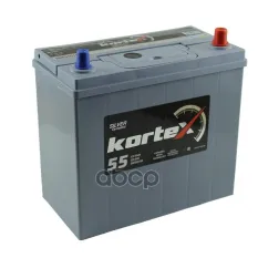 Аккумулятор KORTEX SILVER Dynamic ASIA 55А/ч обратная полярность KORTEX арт. SMF555155