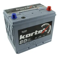 Аккумулятор KORTEX SILVER Dynamic ASIA 80А/ч обратная полярность KORTEX арт. SMF580412