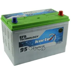 Аккумулятор KORTEX EFB ASIA 95А/ч обратная полярность KORTEX арт. SMF590501