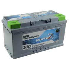 Аккумулятор KORTEX EFB 100А/ч обратная полярность KORTEX арт. SMF600500