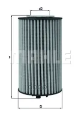 Фильтр масляный Mahle/Knecht арт. OX1058D