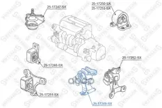 подушка КПП! Honda Civic EU/EP/ES 2001-2006 Stellox арт. 2517249SX