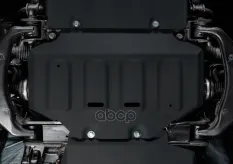 Защита картера Tank 300, V-2.0, АКПП, полный, 2023-, Tank 500, V-3.0, АКПП, 4WD, 2023-, сталь, с комплектом крепежа Автоброня арт. 111.04802.1