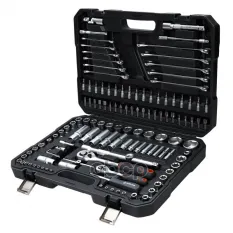 Набор инструментов универсальный 125 предметов, пласт.кейс (AT-125-40) AIRLINE арт. AT-125-40