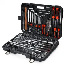 Набор инструментов универсальный 142 предмета, пласт.кейс (AT-142-53) AIRLINE арт. AT-142-53