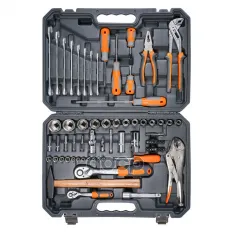 Набор инструментов универсальный 72 предмета, пласт.кейс (AT-72-54) AIRLINE арт. AT-72-54