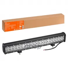 Фара светодиодная (балка) двухрядная, 42LED комбин.свет, 126W (505х78х65) 12/24V (ALED051) AIRLINE арт. ALED051