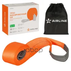 Трос VIP буксировочный лента 25 т, 6 м, без крюков, сумка (ATRP25) AIRLINE арт. ATRP25