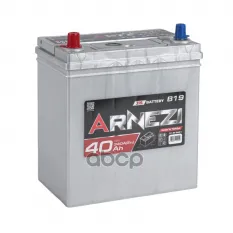 Аккумулятор ARNEZI JIS SMF 40 А/ч прямой L+ 197x128x225 B19 EN 340 А ARNEZI арт. E1310401