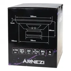 КОЛОНКИ ARNEZI CRYSTAL SOUND С5, 13 СМ 3-Х ПОЛОСНЫЕ, 2ШТ, , MAX ВТ ARNEZI A20100 ARNEZI арт. A2010010