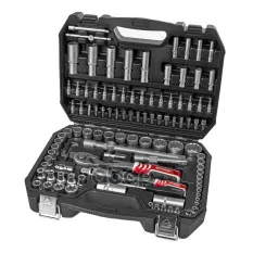 НАБОР ИНСТРУМЕНТОВ 108 ПР. 12-ГРАННЫЕ ГОЛОВКИ 1/4DR, 1/2DR ARNEZI арт. R0902108