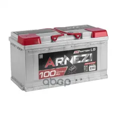Аккумулятор ARNEZI DIN SMF 100 А/ч прямой L+ 353x175x190 L5 EN 900 А ARNEZI арт. E1091001