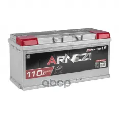 Аккумулятор Arnezi DIN 110 А/ч обратный R+ 390x175x190 L6 EN 950 А ARNEZI E1111100 ARNEZI арт. E1111100