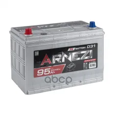 Аккумулятор ARNEZI JIS SMF 95 А/ч прямой L+ 306x176x225 N70 EN 800 А ARNEZI арт. E1190951