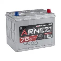 Аккумулятор ARNEZI JIS SMF 75 А/ч обратный R+ 260x170x225 N50 EN 700 А ARNEZI арт. E1300750