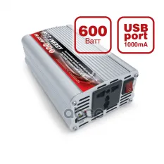 Преобразователь напряжения (инвертор) 12-220V 600Вт AVS AVS арт. 43112